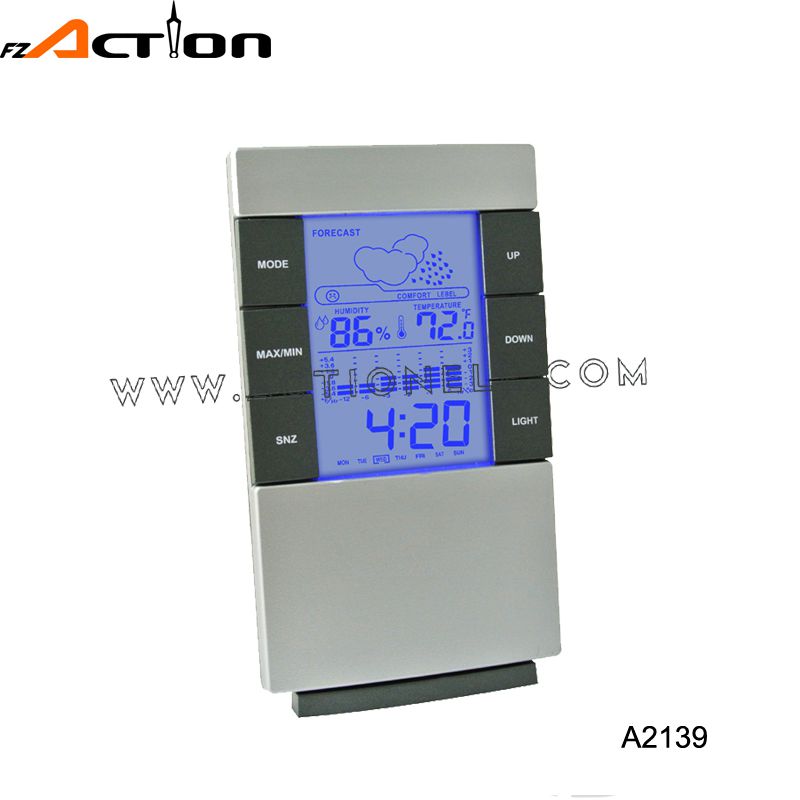 Cheap weather station clock with Max/Min recorder