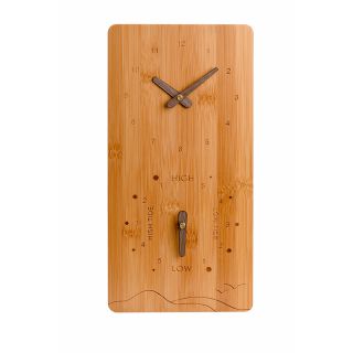   Baboo Wooden Pointer Wall Clock