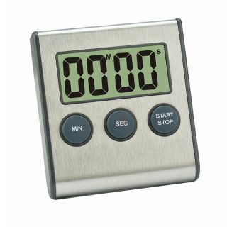 AT9001 Stainless steel cover digital countdown timer with magnet